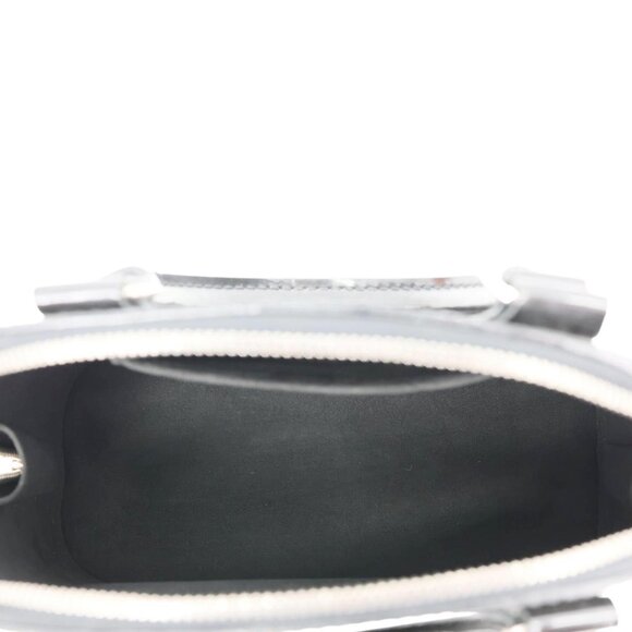 Louis Vuitton  Alma BB Electric Epi Leather Satchel Bag Black - Picture 11 of 14